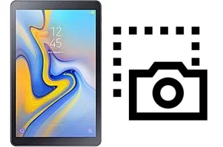 Captura de pantalla en Samsung Galaxy Tab A 10.5