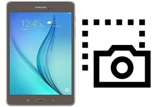 Captura de pantalla en Samsung Galaxy Tab A 8.0 (2015)