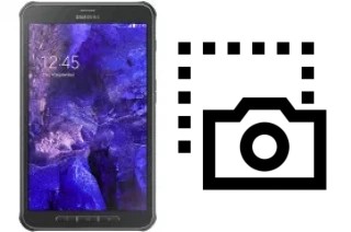 Captura de pantalla en Samsung Galaxy Tab Active