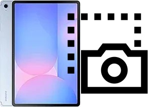 Captura de pantalla en Samsung Galaxy Tab S10 FE+