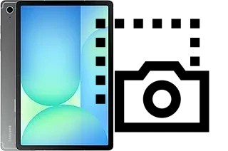 Captura de pantalla en Samsung Galaxy Tab S10 FE