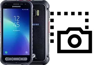 Captura de pantalla en Samsung Galaxy Xcover FieldPro