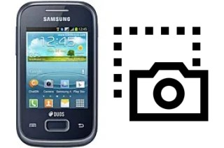 Captura de pantalla en Samsung Galaxy Y Plus S5303