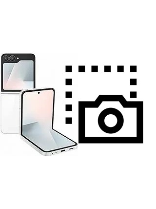 Captura de pantalla en Samsung Galaxy Z Flip7 FE