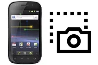 Captura de pantalla en Samsung Google Nexus S I9023
