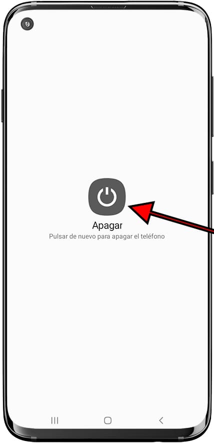 Pantalla apagar Samsung