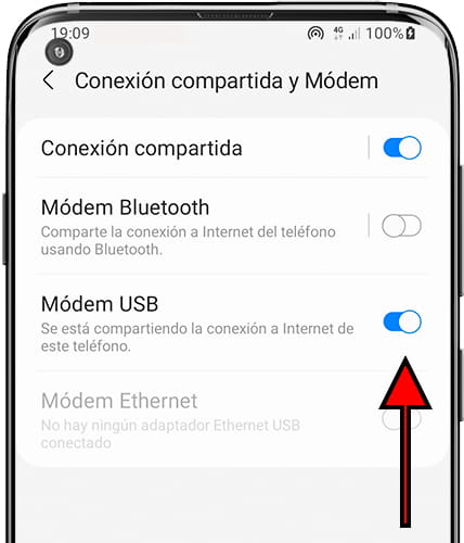 Módem USB Samsung