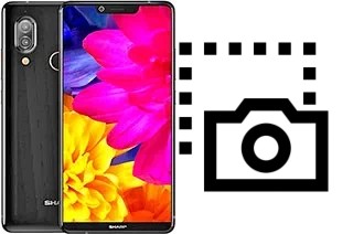Captura de pantalla en Sharp Aquos D10