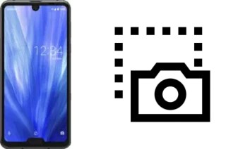 Captura de pantalla en Sharp Aquos R3
