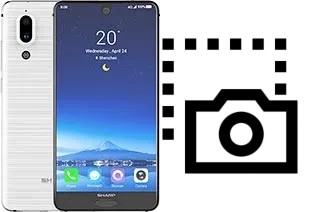 Captura de pantalla en Sharp Aquos S2
