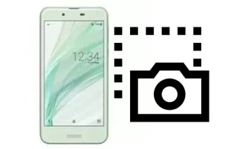Captura de pantalla en Sharp Aquos Sense