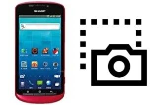 Captura de pantalla en Sharp Aquos SH8298U