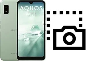 Captura de pantalla en Sharp Aquos wish