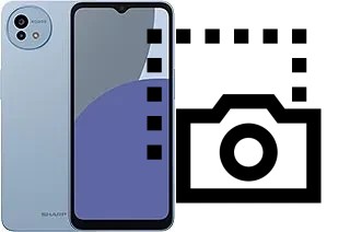 Captura de pantalla en Sharp Aquos wish4