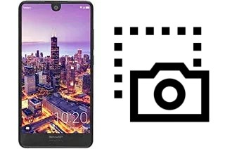 Captura de pantalla en Sharp Aquos C10