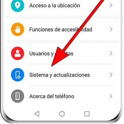 Icono sistema Android