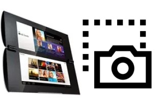 Captura de pantalla en Sony Tablet P