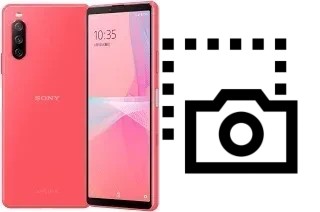 Captura de pantalla en Sony Xperia 10 III Lite