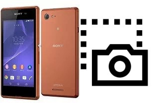 Captura de pantalla en Sony Xperia E3 Dual