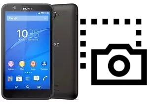 Captura de pantalla en Sony Xperia E4 Dual