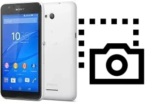 Captura de pantalla en Sony Xperia E4g Dual
