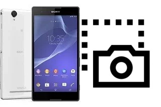 Captura de pantalla en Sony Xperia T2 Ultra dual