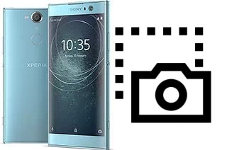 Captura de pantalla en Sony Xperia XA2