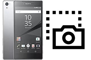 Captura de pantalla en Sony Xperia Z5 Premium Dual