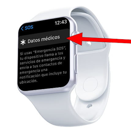 Datos médicos Apple Watch