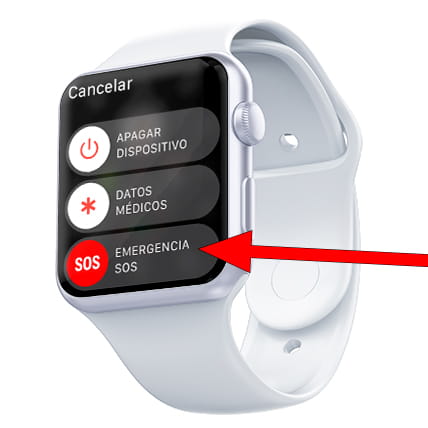 Emergencia SOS Apple Watch