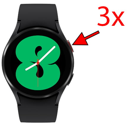 Realizar llamada de emergencia Galaxy Wearable