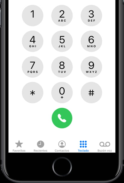 Teclado iOS