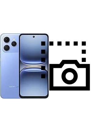 Captura de pantalla en Tecno Spark 40