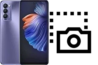 Captura de pantalla en Tecno Camon 18