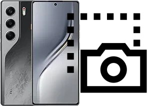Captura de pantalla en Tecno Camon 40