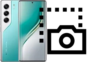 Captura de pantalla en Tecno Camon 40 Pro