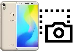 Captura de pantalla en Tecno Spark CM