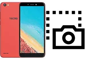Captura de pantalla en Tecno Pop 1S Pro