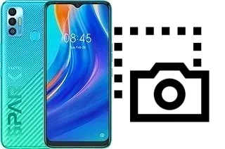 Captura de pantalla en Tecno Spark 7T