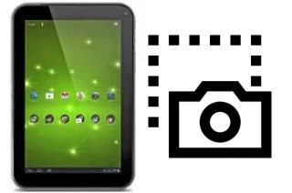 Captura de pantalla en Toshiba Excite 7.7 AT275
