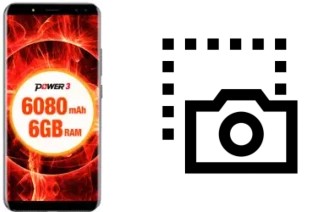 Captura de pantalla en Ulefone Power 3