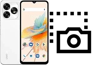 Captura de pantalla en Umidigi A15
