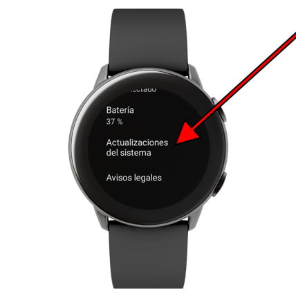 Actualizaciones de sistema Wear OS