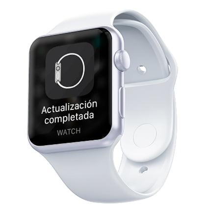 Actualización completada Apple Watch