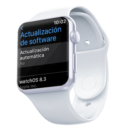 Actualización automática Apple Watch