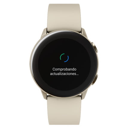 Comprobando actualizaciones Galaxy Watch4