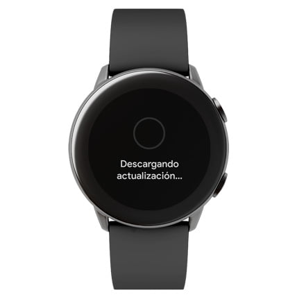 Descargando actualización Wear OS