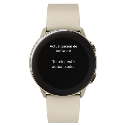 Instalar actualización Galaxy Watch4