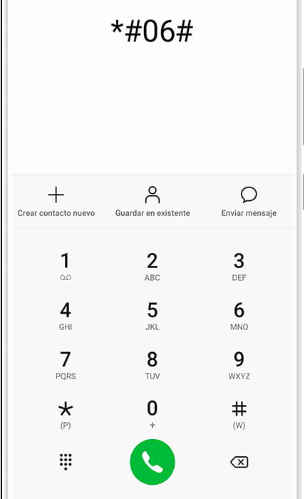 Conocer código IMEI