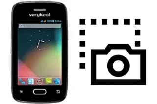 Captura de pantalla en verykool s351